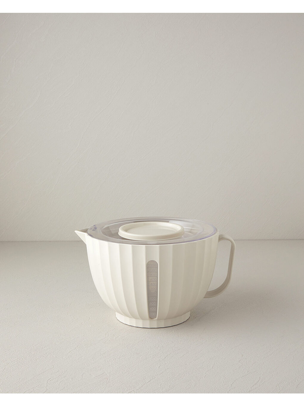 Ekru Callie Plastik 3 Parça Karıştırma Kabı 2,6 L Krem