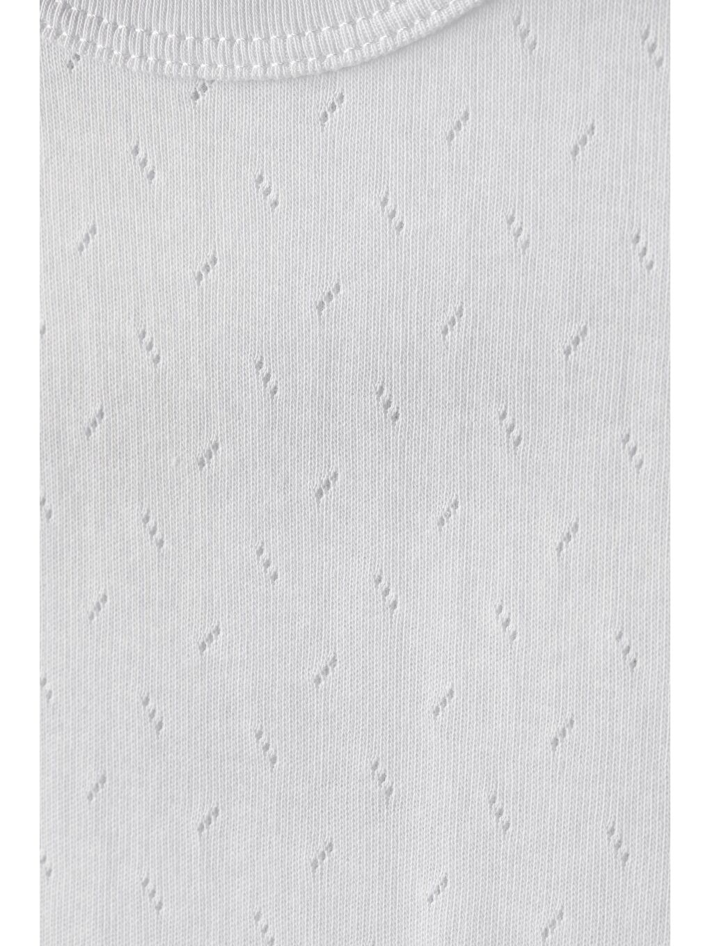 Beyaz Baby %100 Pamuk Nefes Alan Jakarlı Bebek Atlet Badi 0 36 Ay-4