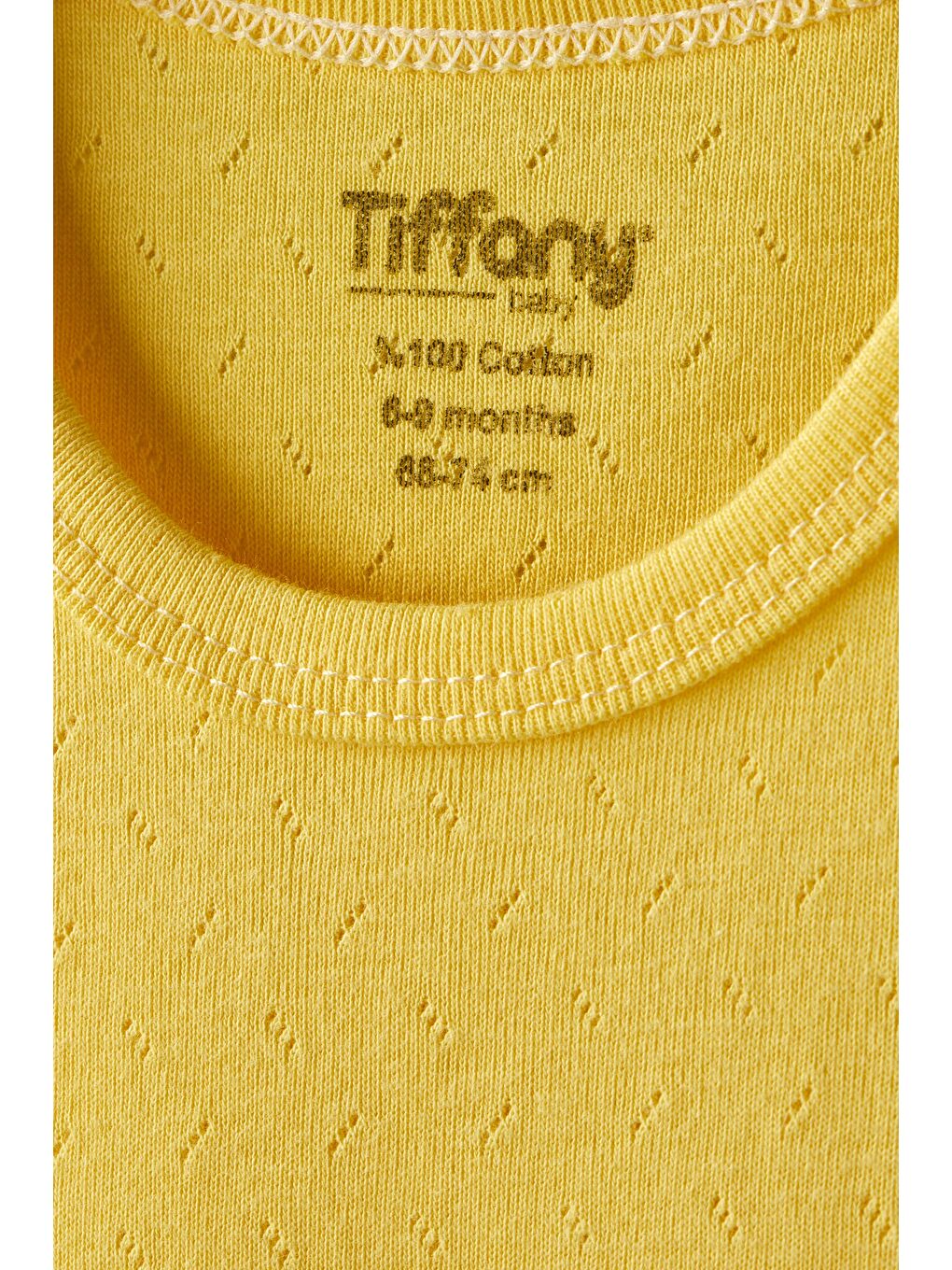 Sarı Baby %100 Pamuk Nefes Alan Jakarlı Bebek Atlet Badi 0 36 Ay-2