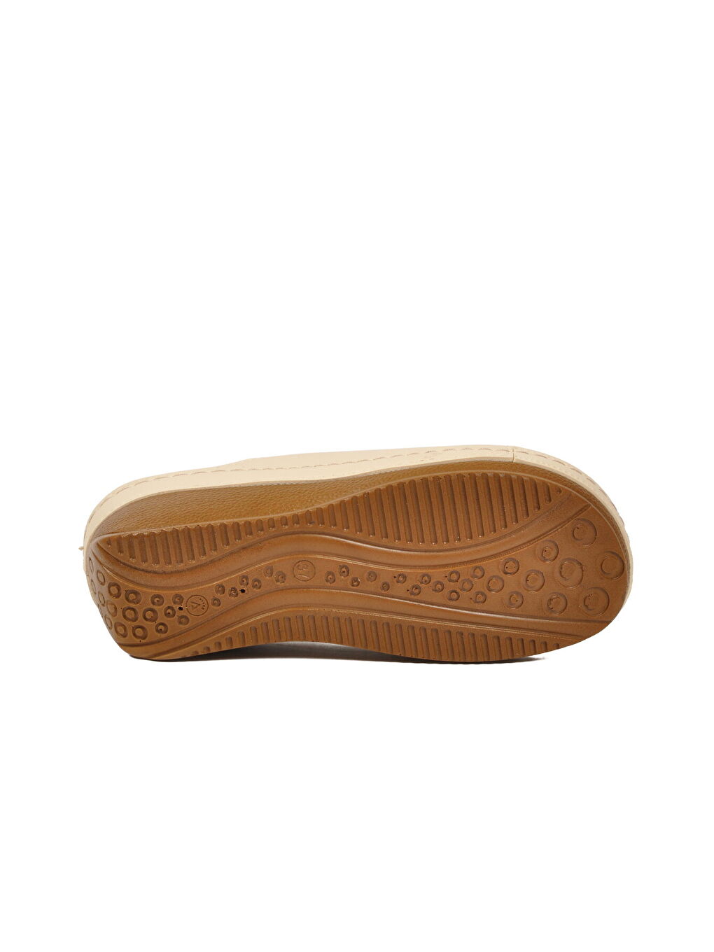 Bej Anatomik Kadın Topuklu Terlik 38-973 RR Z-4