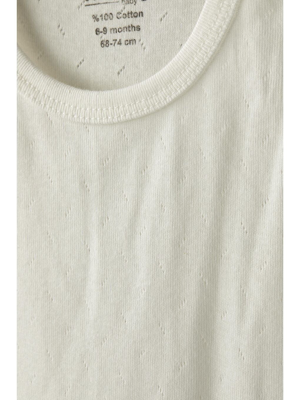 Ekru Baby %100 Pamuk Nefes Alan Jakarlı Bebek Atlet Badi 0 36 Ay-4