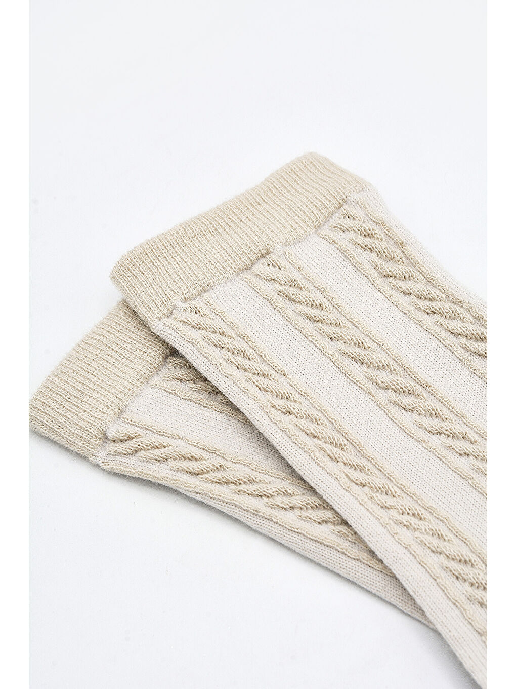 Bej Soket Çorap-1