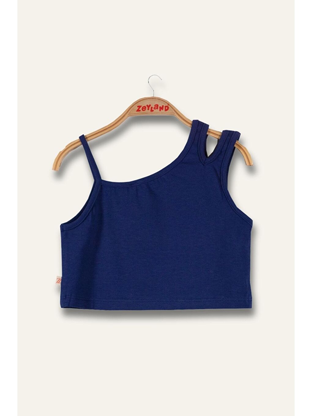 Kız Çocuk Crop Atlet - Lacivert-1