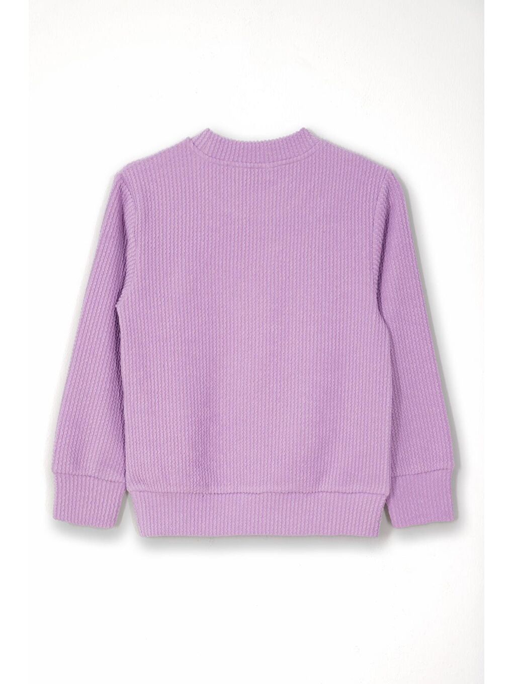 Kiraz Aksesuarlı Lila Renk Kız Çocuk Pantolonlu Takım-2