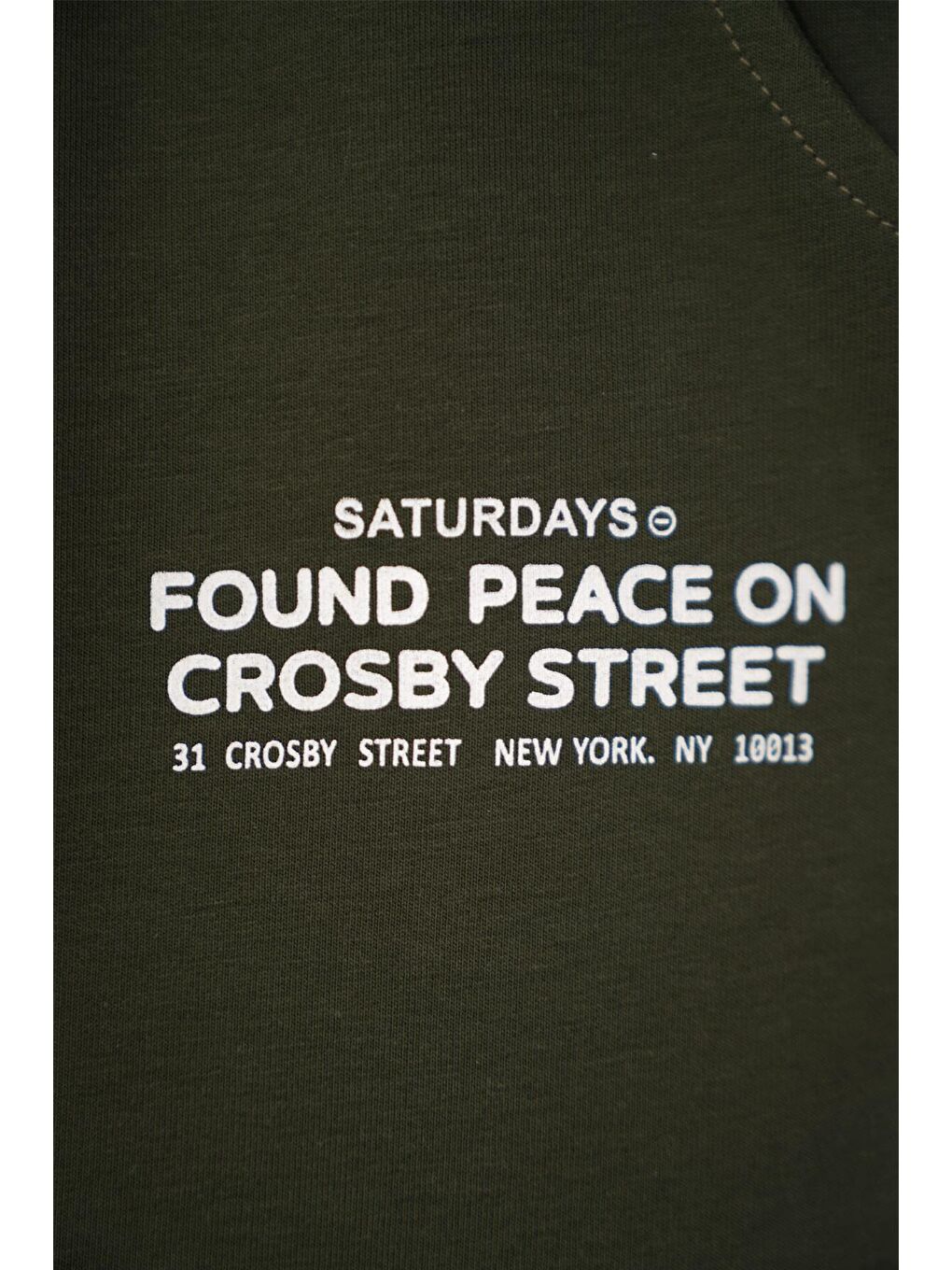 Baskılı Bağcıklı Haki Renk Erkek Çocuk Eşofman Tek Alt-1