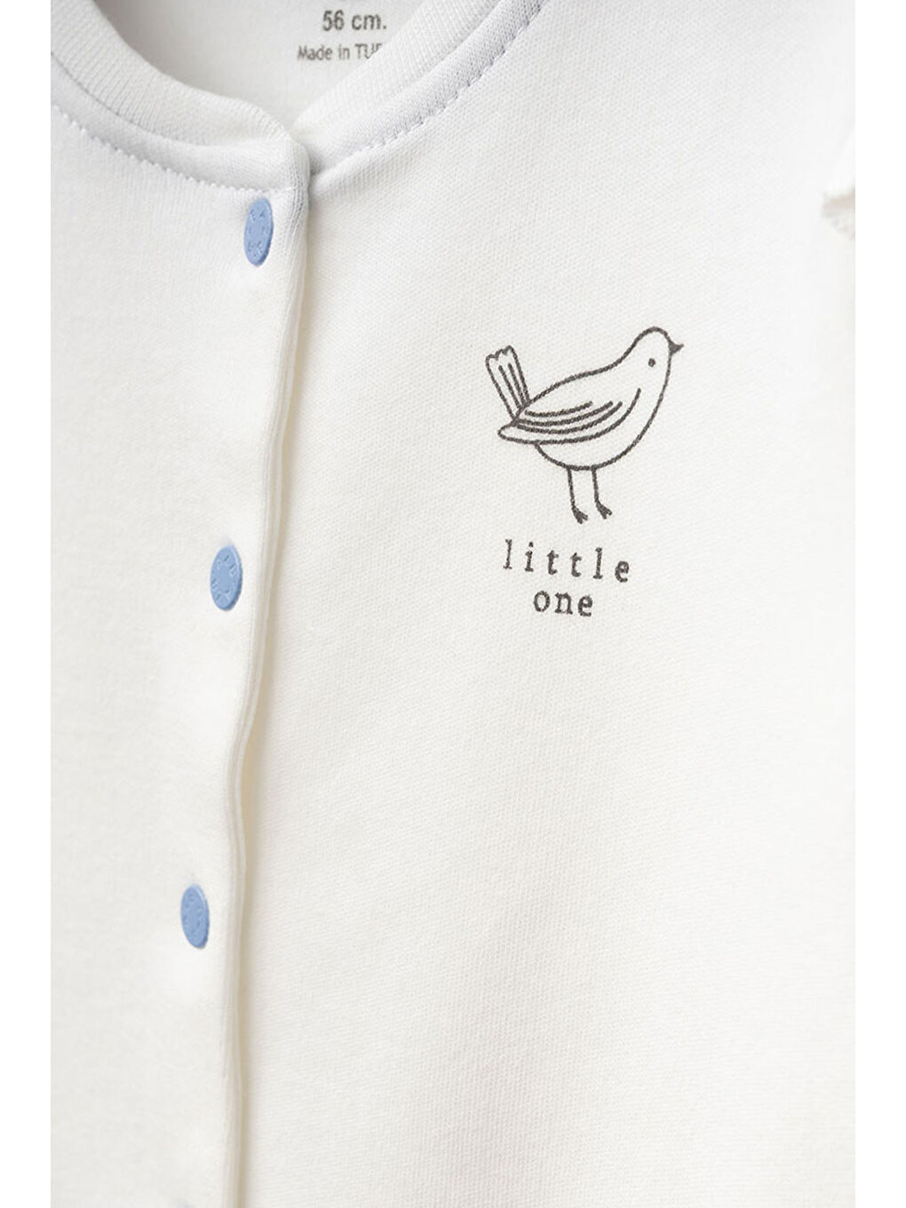 Mor Kız Bebek Çıtçıtlı Desenli Patikli Tulum 0 Ay 6 Ay-1