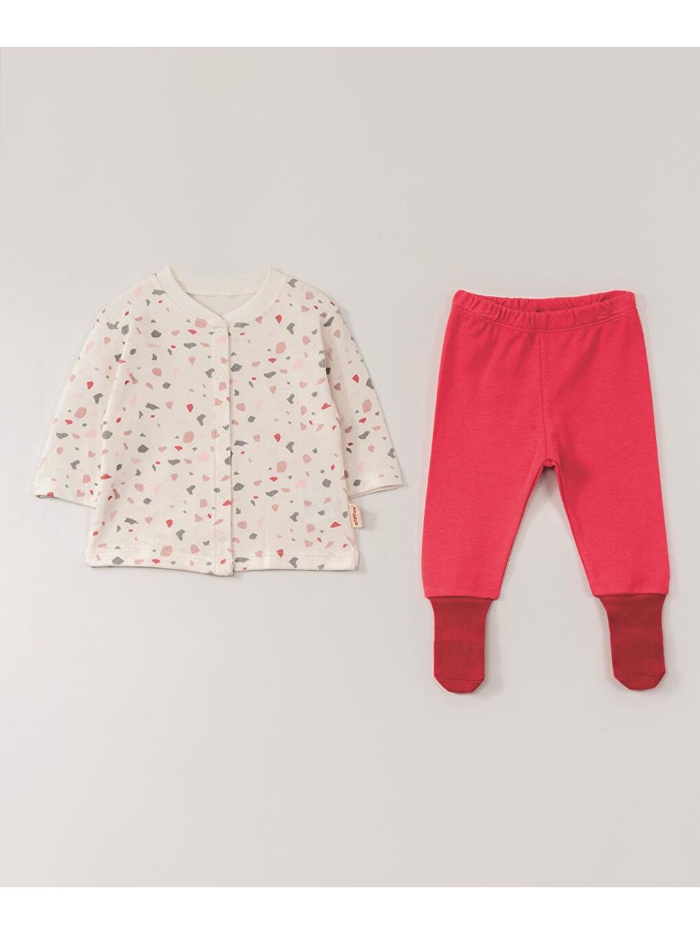 Sarı Çoraplı Pijama Takım-3