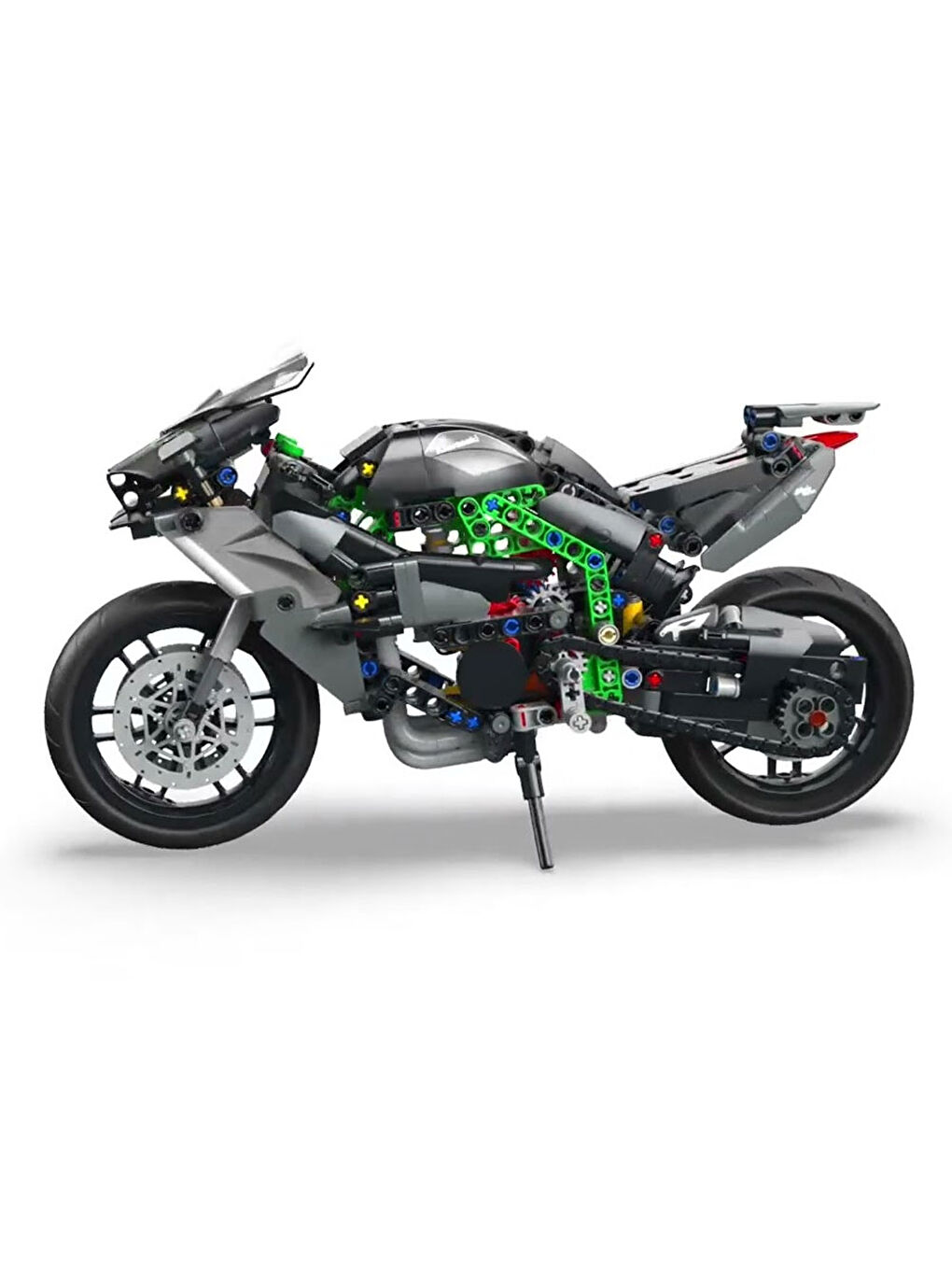 Lego Renksiz Technic Kawasaki Ninja H2R Motosiklet 42170 - 1