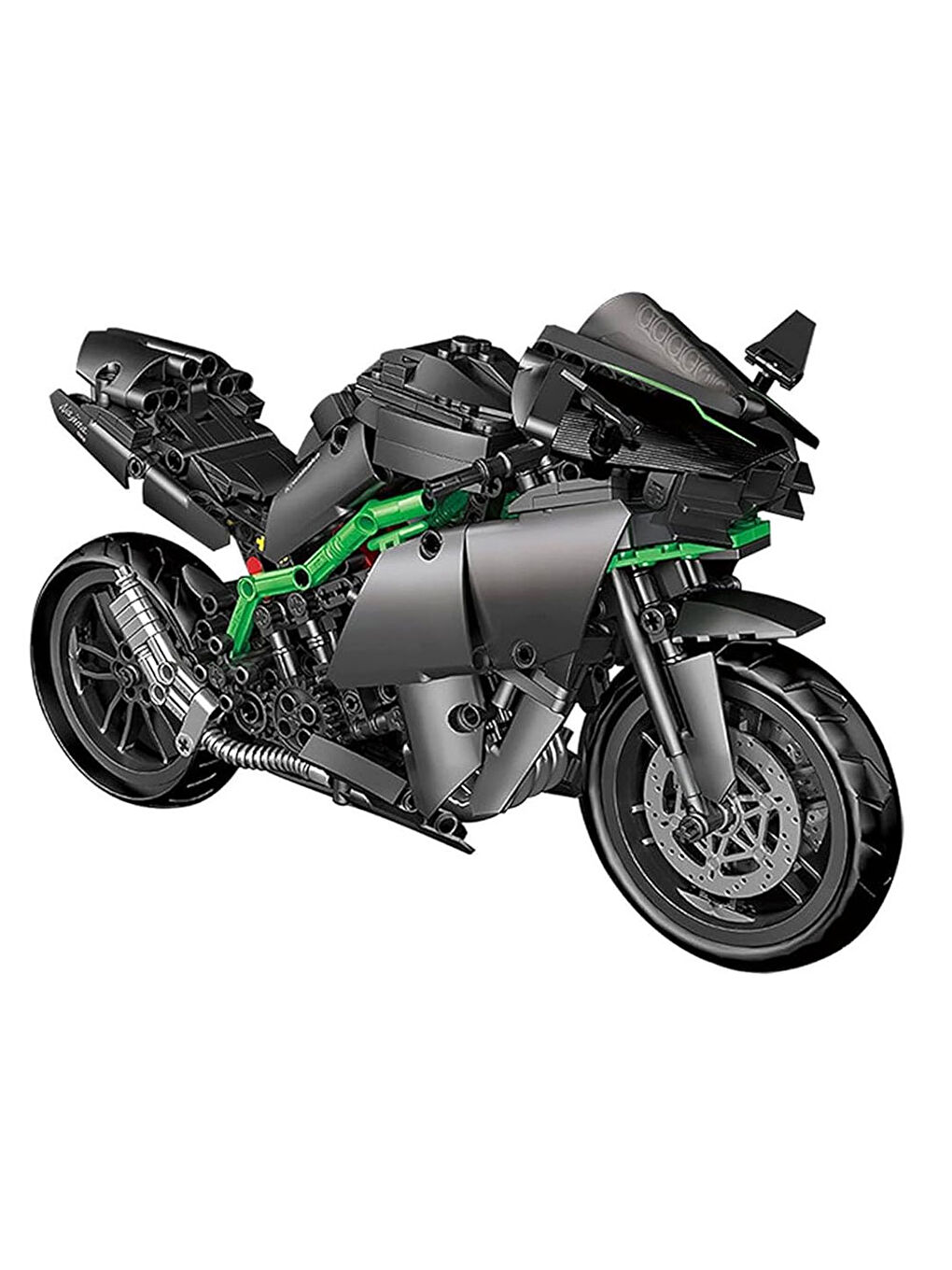 Lego Renksiz Technic Kawasaki Ninja H2R Motosiklet 42170 - 2