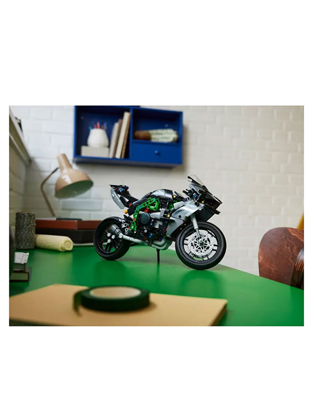 Lego Renksiz Technic Kawasaki Ninja H2R Motosiklet 42170 - 3