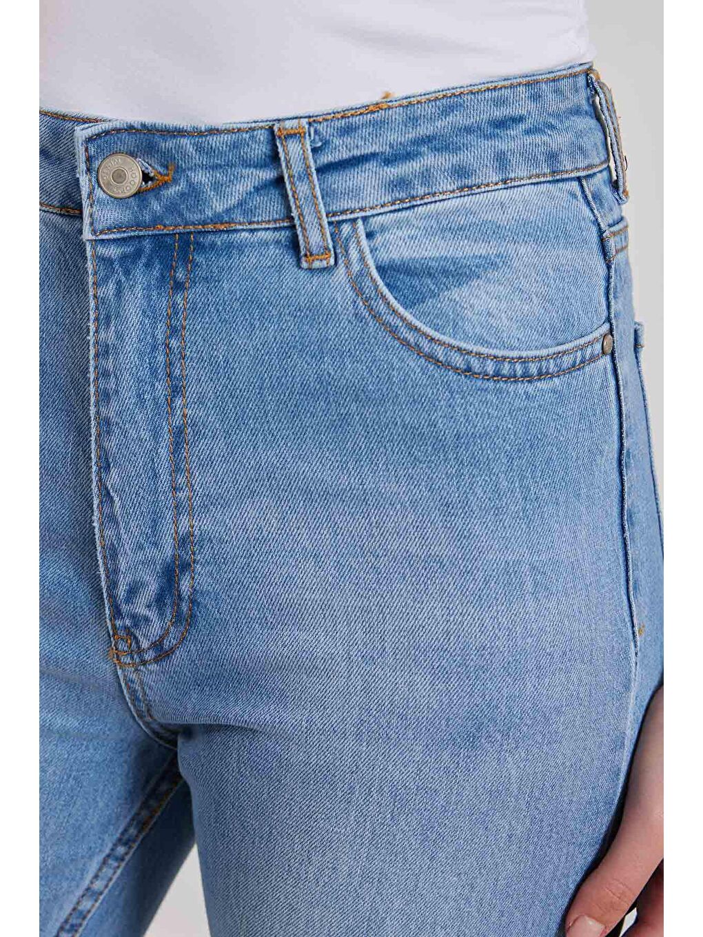 HOOOPSTORE Premium Flare Jean - Açık Mavi - 3