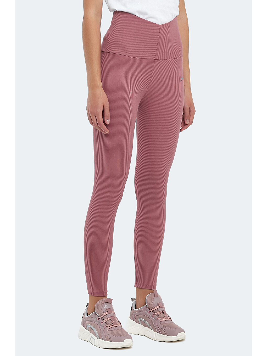 Pembe PRANAV Kadın Fitness Tayt Gül-5