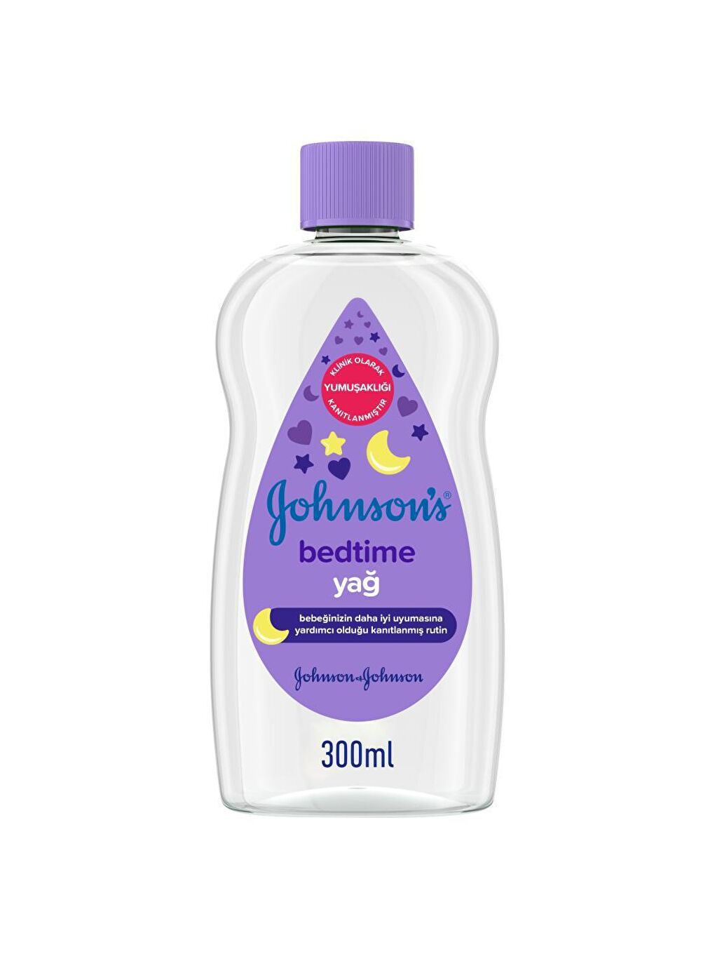 JOHNSON'S Renksiz Bedtime Sakinleştirici Naturacalm Aromali Bebek Yağı 300 ml - 6