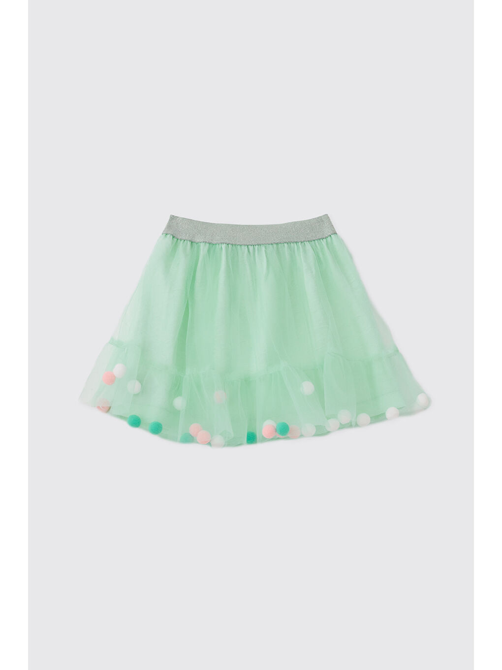 Yeşil Kız Bebek Mint Etek-1