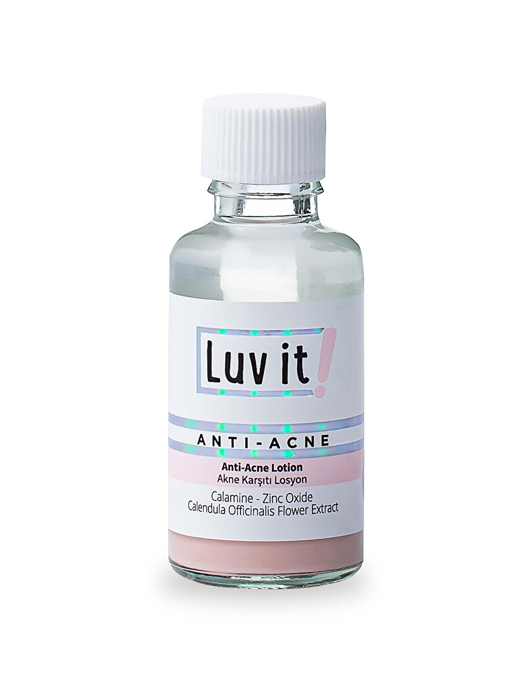 Luv it! Açık Pembe Akne Karşıtı Losyon 30ml