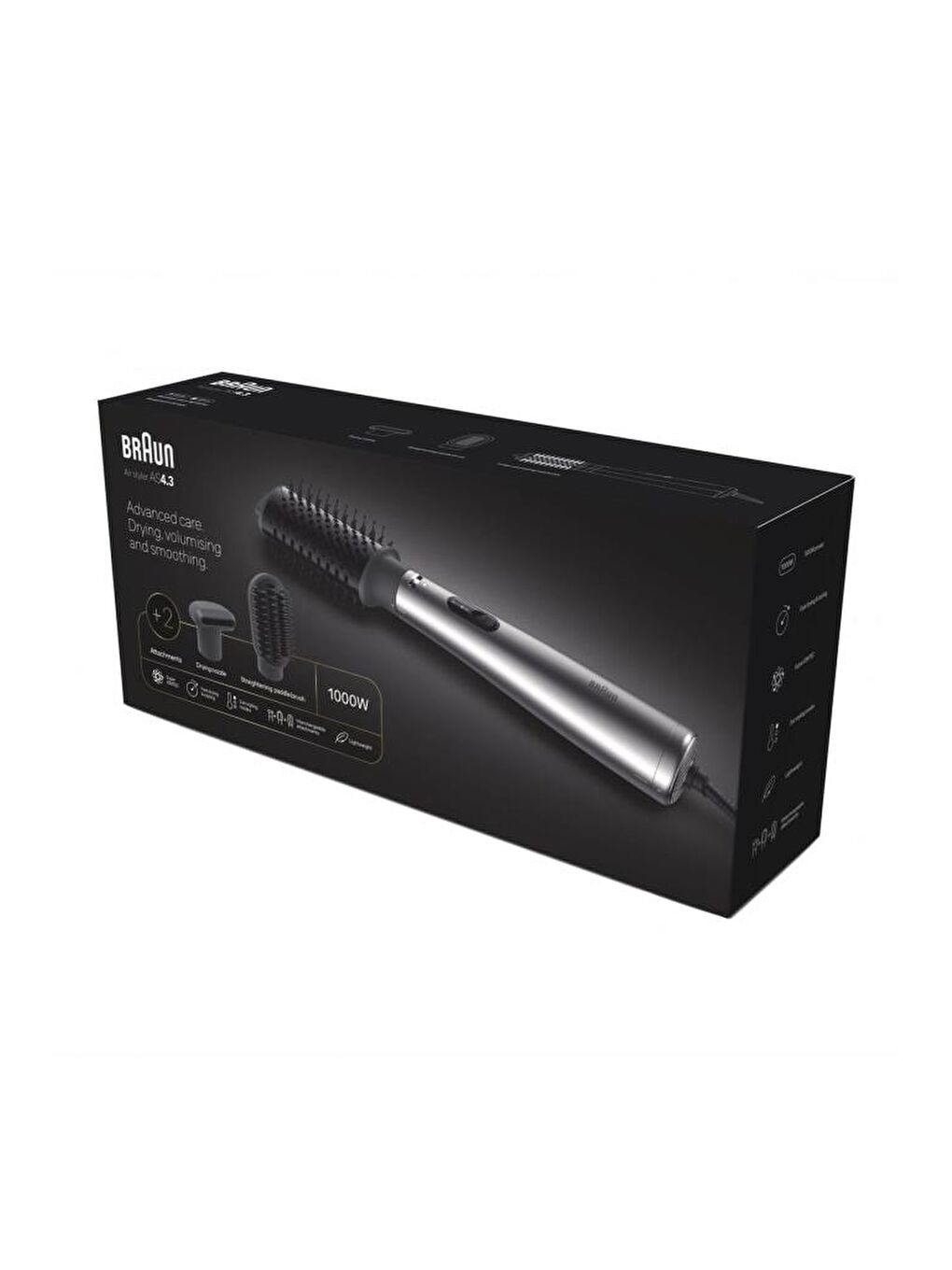 Braun BRAS430E Air Styler 4.3 IONTEC Saç Kurutma Makinesi ve Şekillendirici, 3 Başlıklı - 2