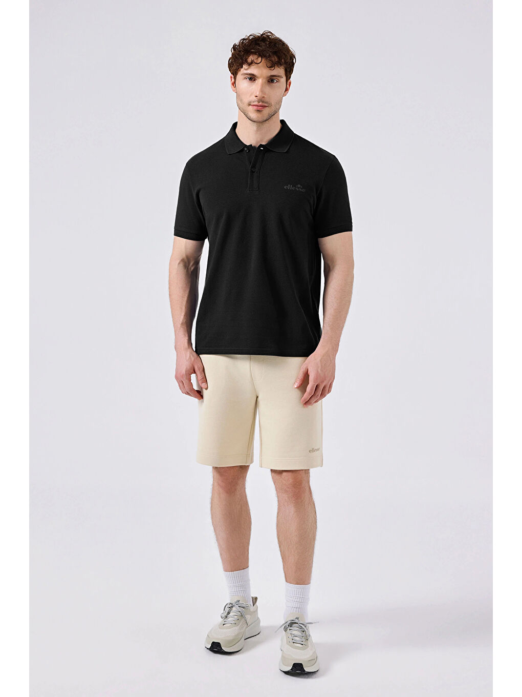 Siyah %100 Pamuk Regular Fit Düğmeli Polo Yaka T Shirt 6SM5018-BK-1