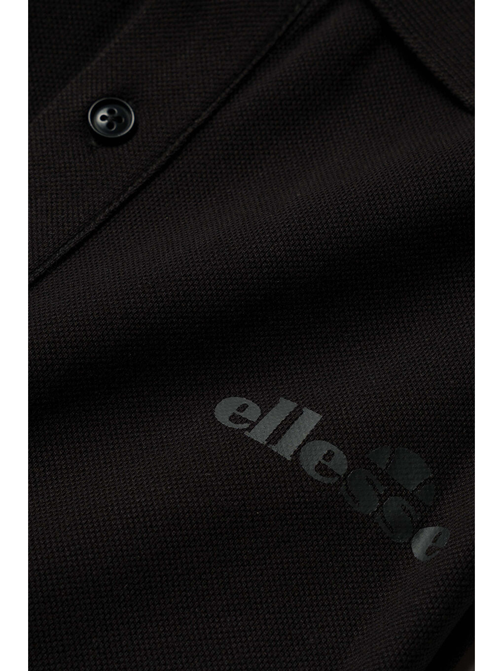 Siyah %100 Pamuk Regular Fit Düğmeli Polo Yaka T Shirt 6SM5018-BK-5