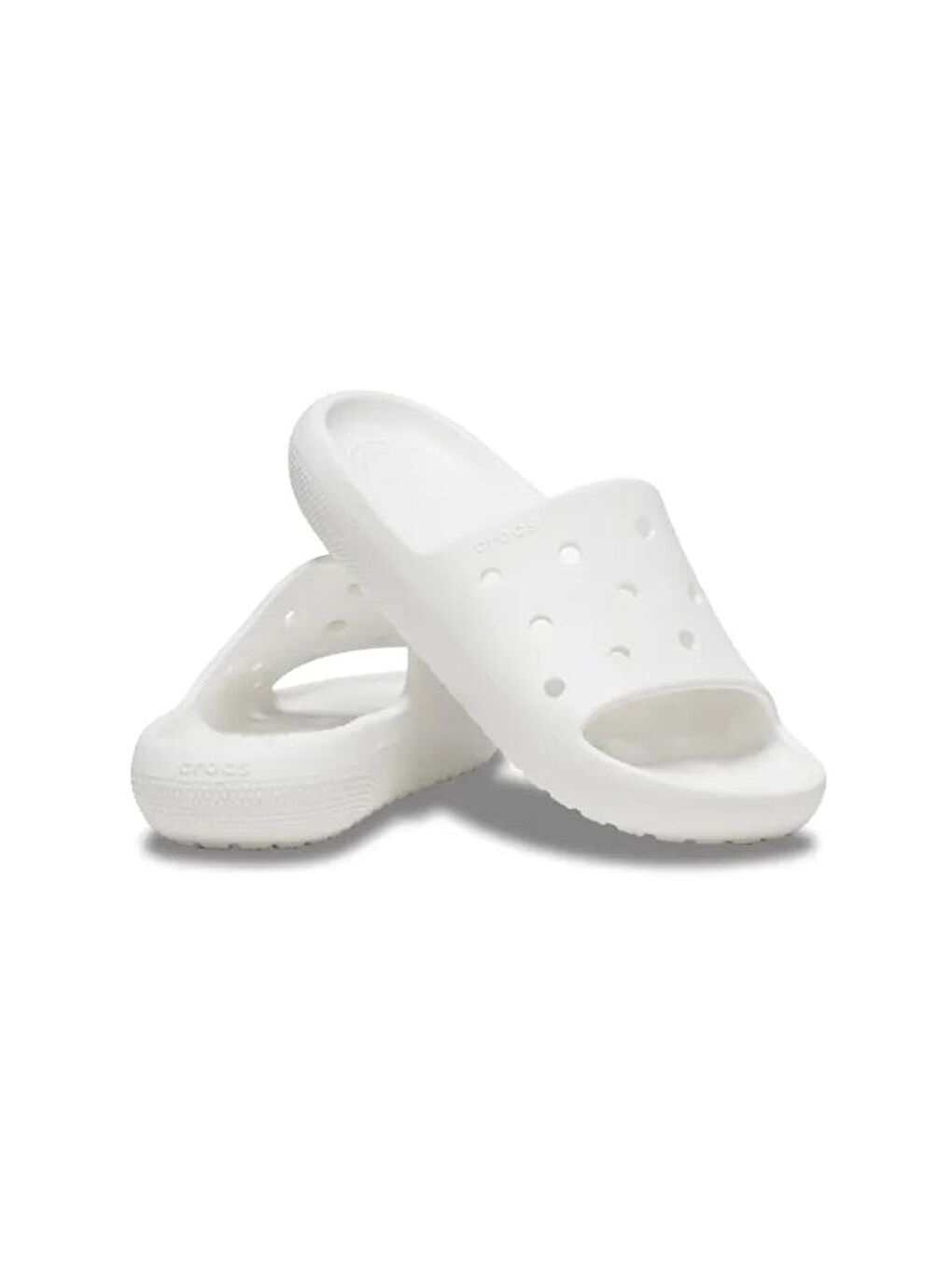 Beyaz Classic Slide v2 Unisex Spor Terlik 209401-100-1