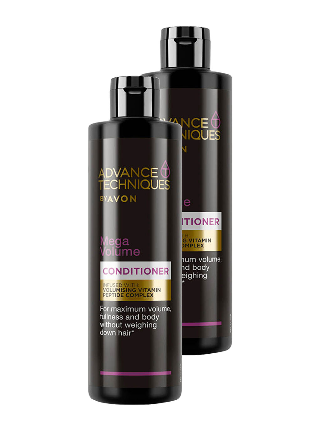 AVON Renksiz Advance Techniques Mega Volume Hacim Veren Saç Kremi 250 Ml. İkili Set