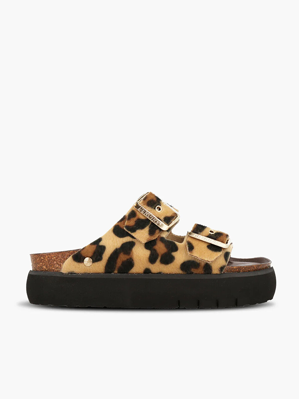 Karışık Kadın Terlik HONOLULU G106336 Vegan Leopard