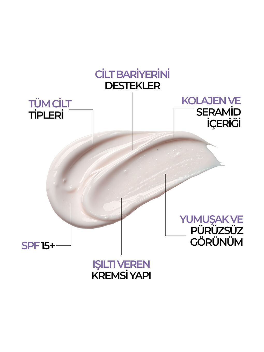 Glow Boosting Işıltı Veren Nemlendirici Yüz Kremi SPF 15+ Pink Pearl 01 30 ml-3