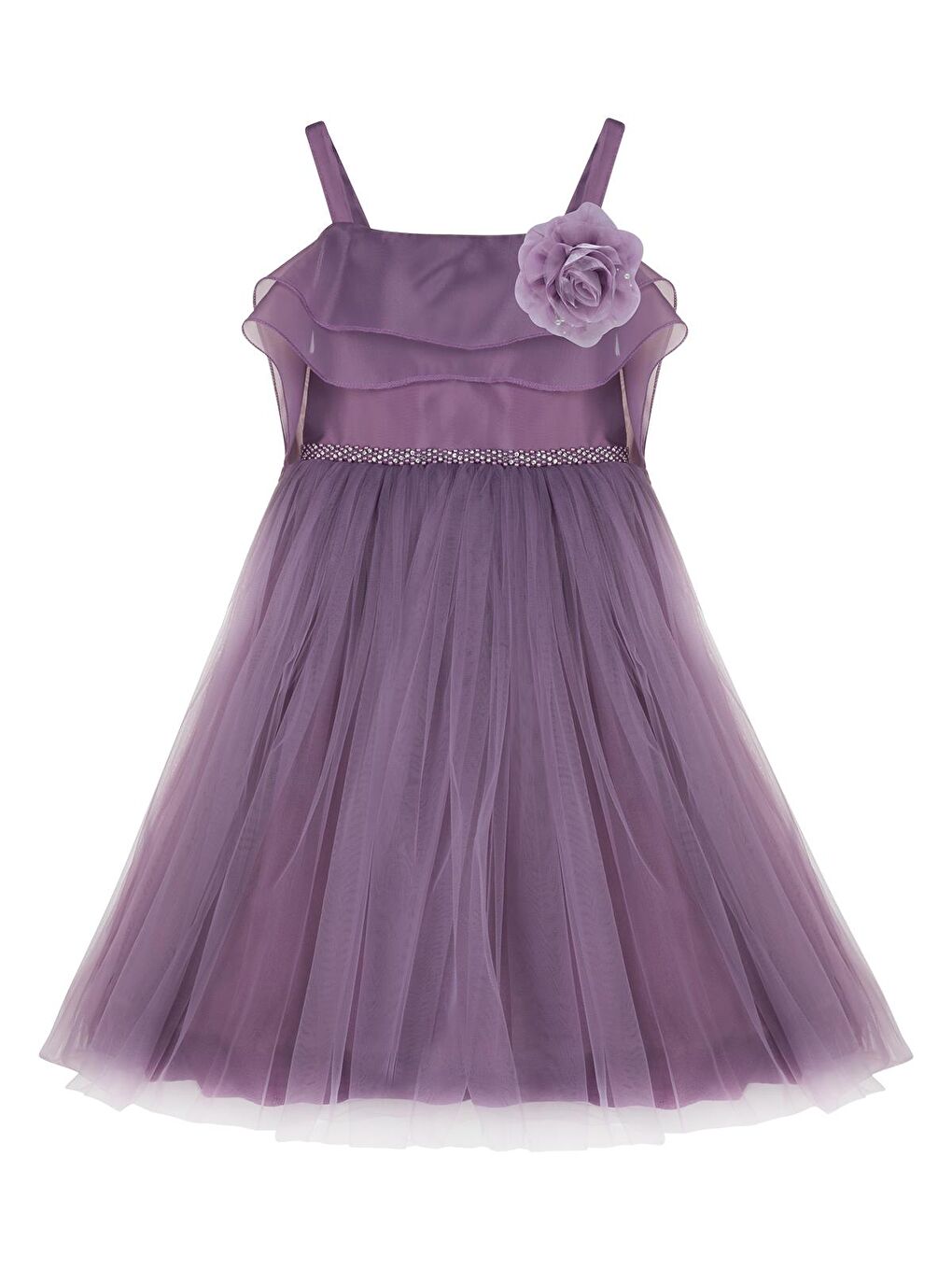 Mor Girls 2-5 Yaş Abiye - Lila