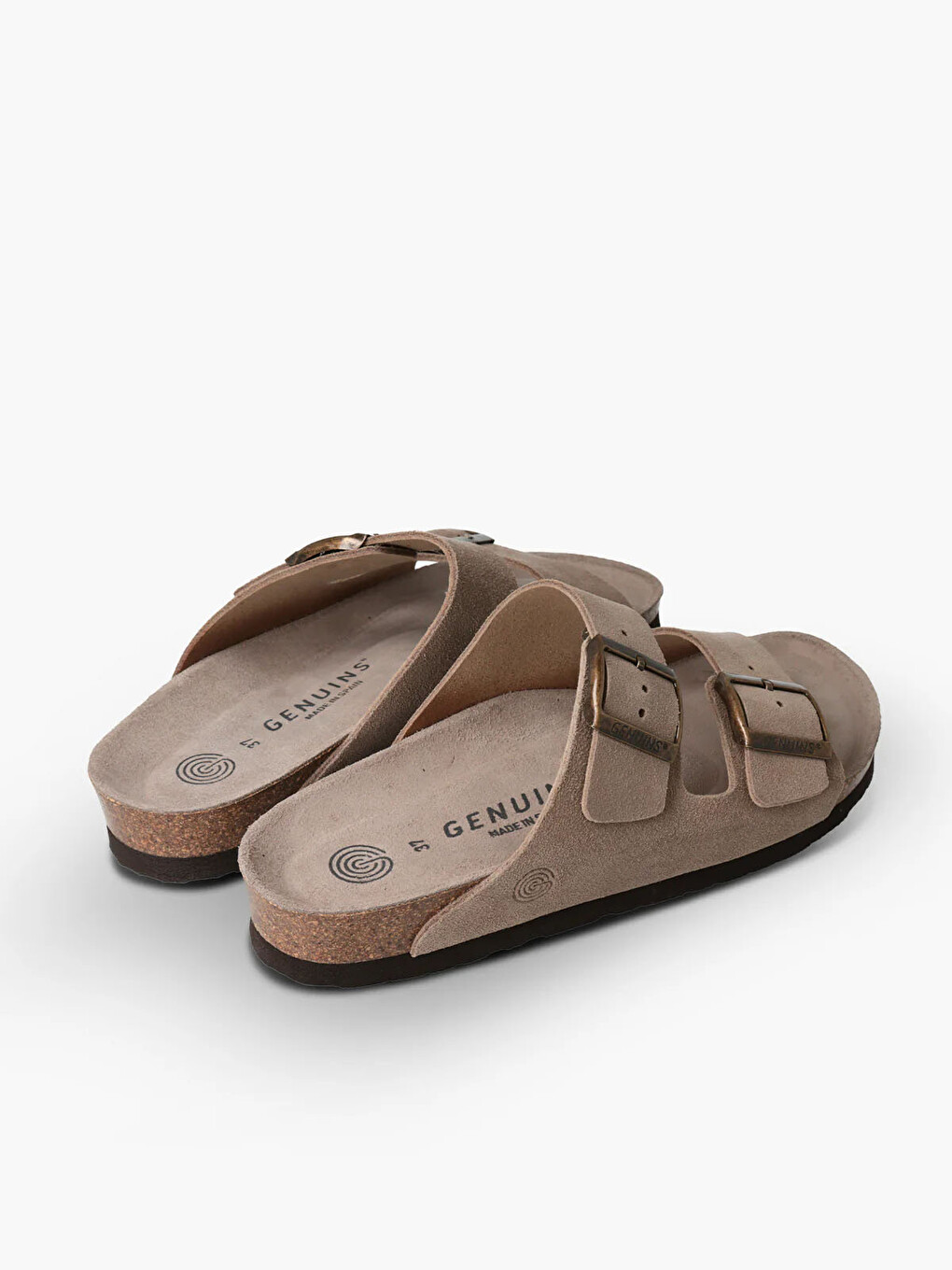 Bej Kadın Terlik HAWAII G106000 Velour Taupe-3