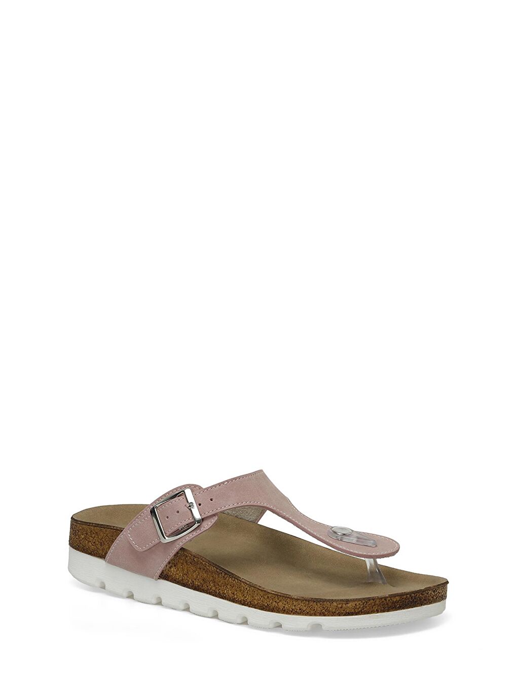 Pembe 323676.Z 4FX Pudra Kadın Mantar Terlik-1