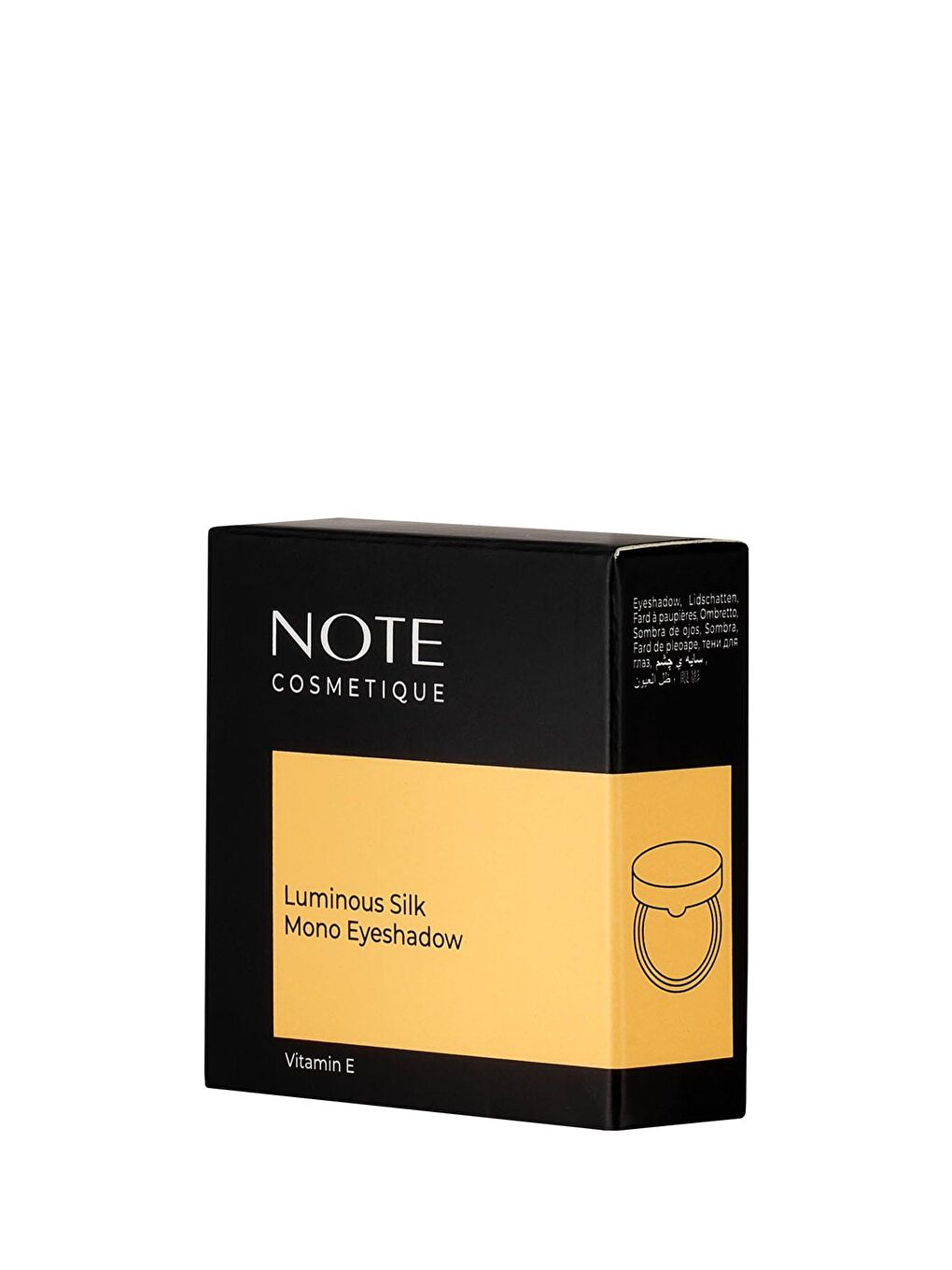 Note Luminous Silk Tekli Göz Farı 02 Mat Krem Baz Rengi-2