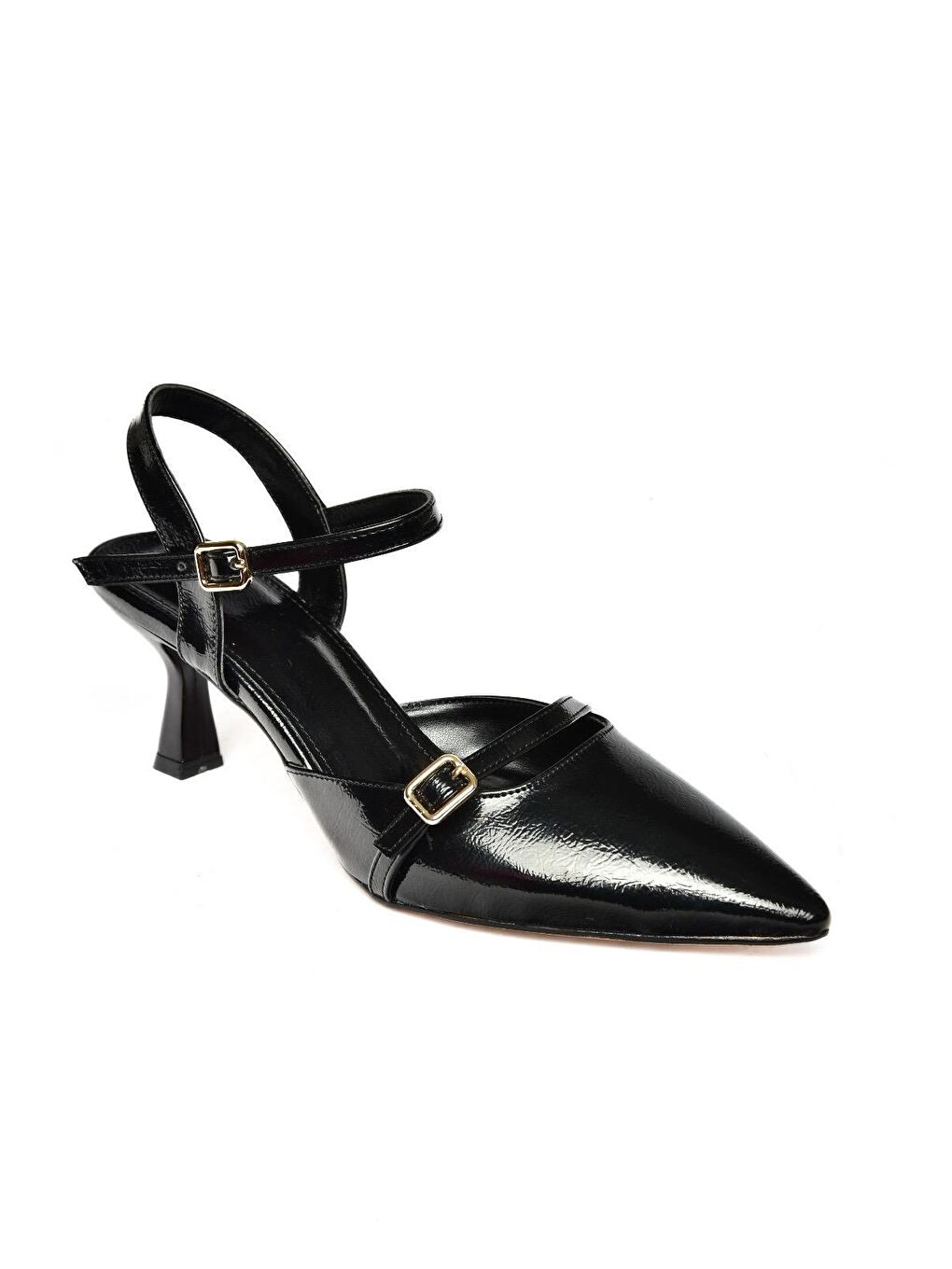 S5180813 Siyah Kadın Topuklu Ayakkabı-1