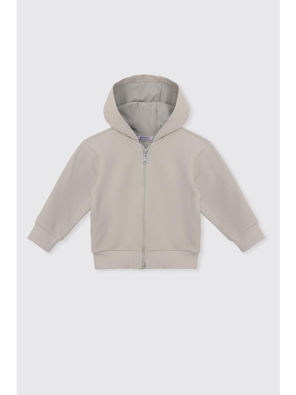 Yeşil Erkek Bebek Fermuarlı Mint Sweatshirt