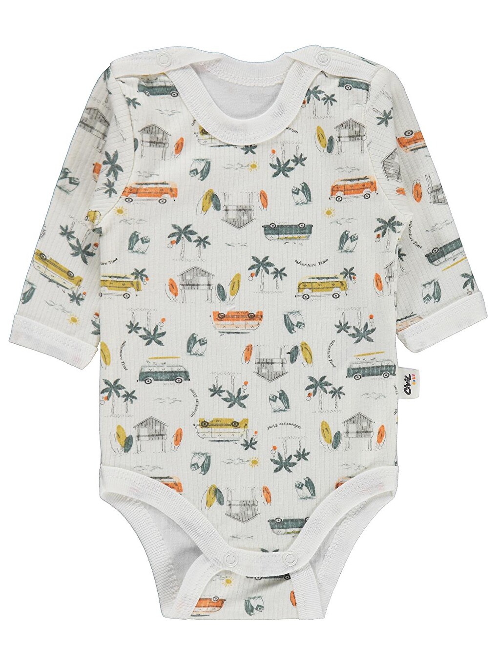 Baby Safari Empirme 1-36 Ay Çıtçıtlı Badi - Ekru