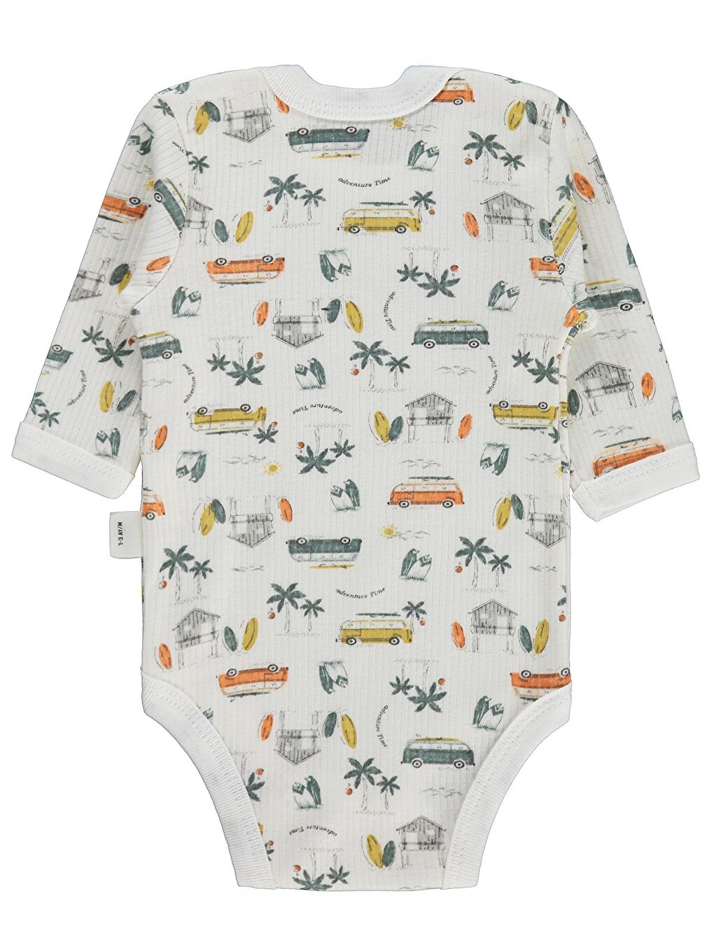 Baby Safari Empirme 1-36 Ay Çıtçıtlı Badi - Ekru-1