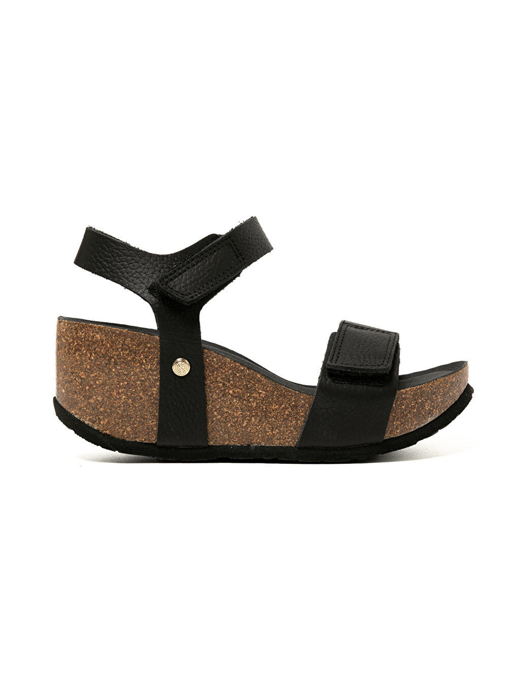 Siyah Kadın Sandalet Bılbao G106319 Embossed Leather Dark