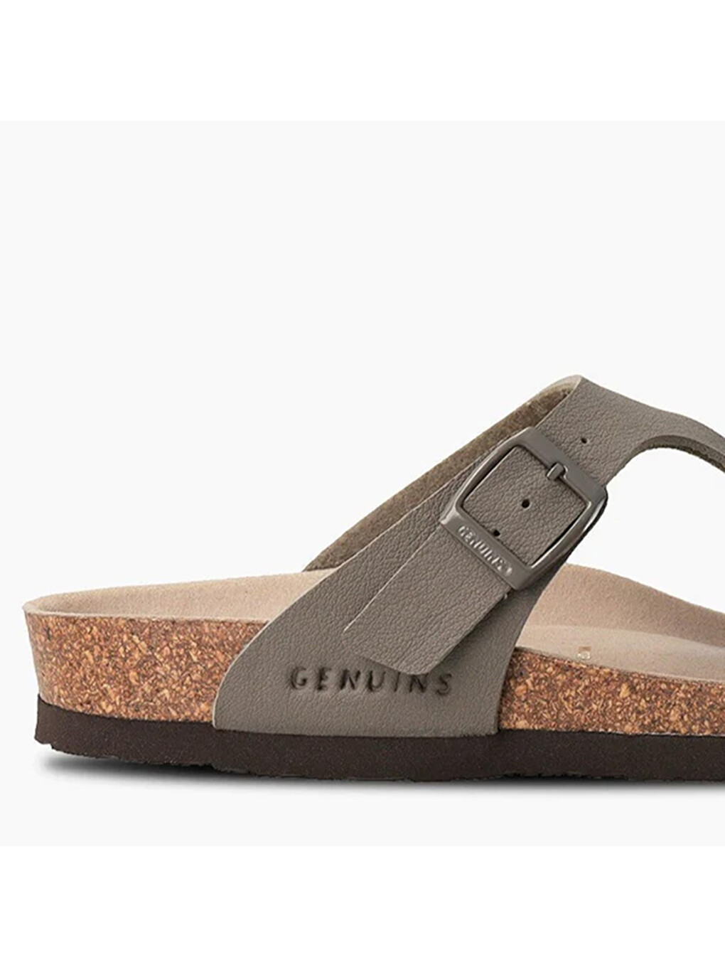 Bej Kadın Terlik ROSAS G104385 Vegan Stone-2