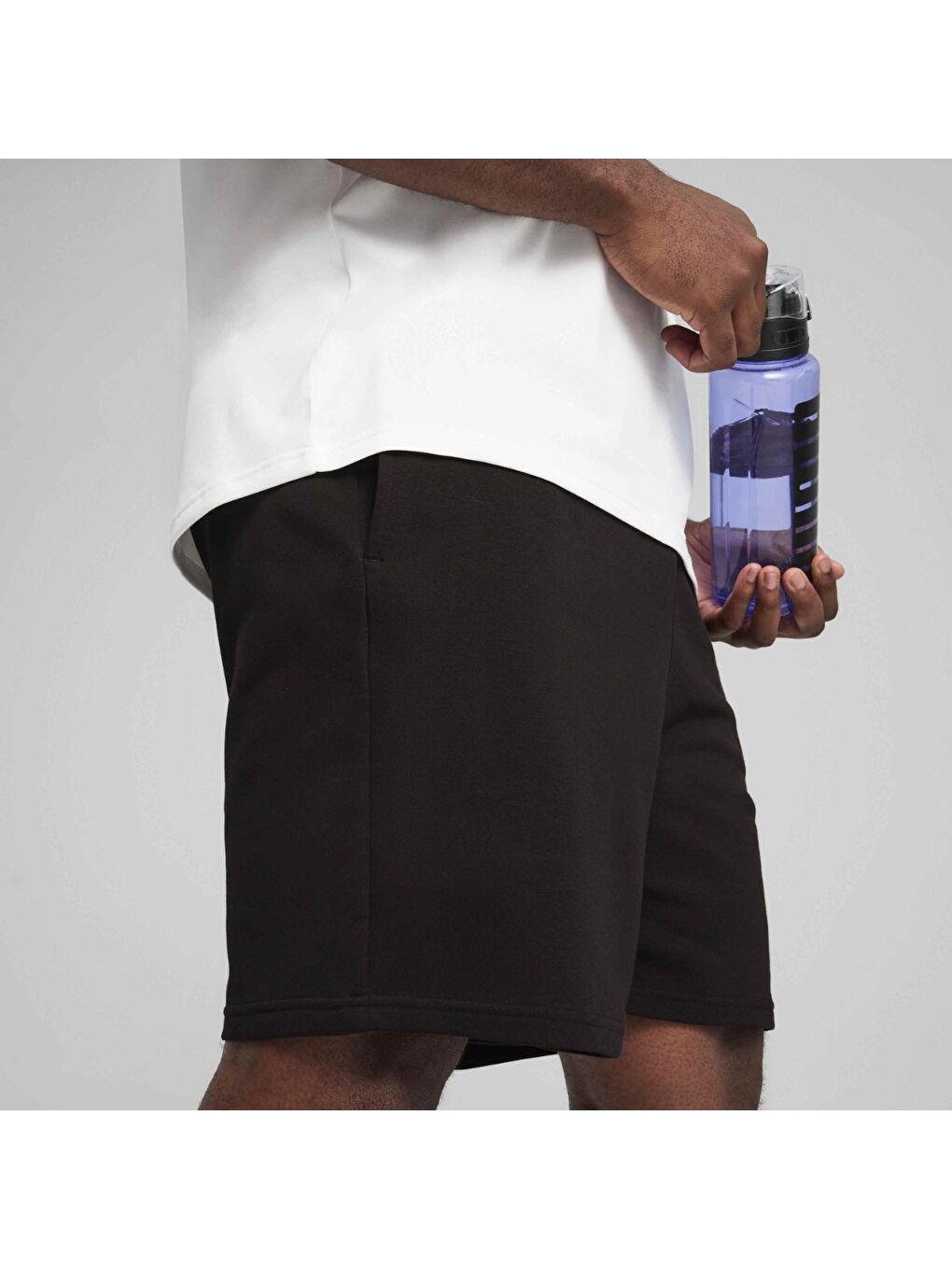 Tad Essentialss 8 Inch Erkek Siyah Şort-1