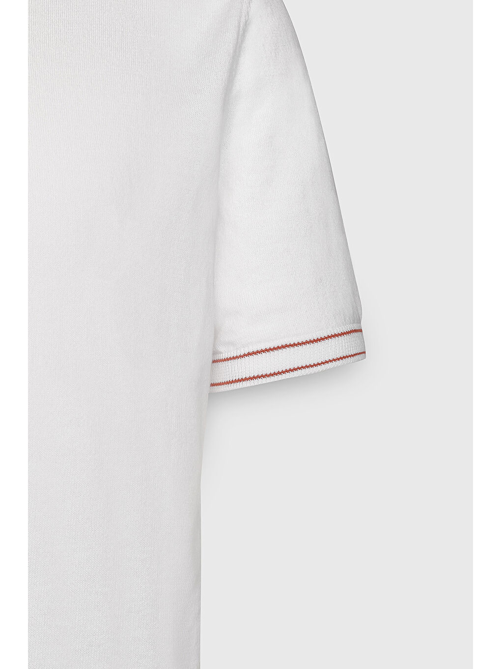 Erkek Beyaz Standart Fit Normal Kesim %100 Pamuk Bisiklet Yaka Tişört-7