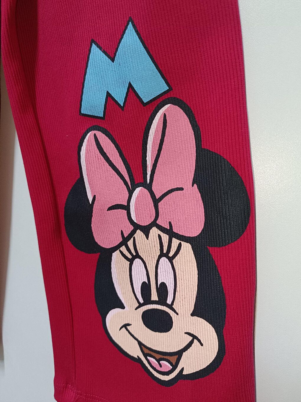 Ekru Minnie Mouse Lisanslı Kız Çocuk 2'li Takım 22099-3