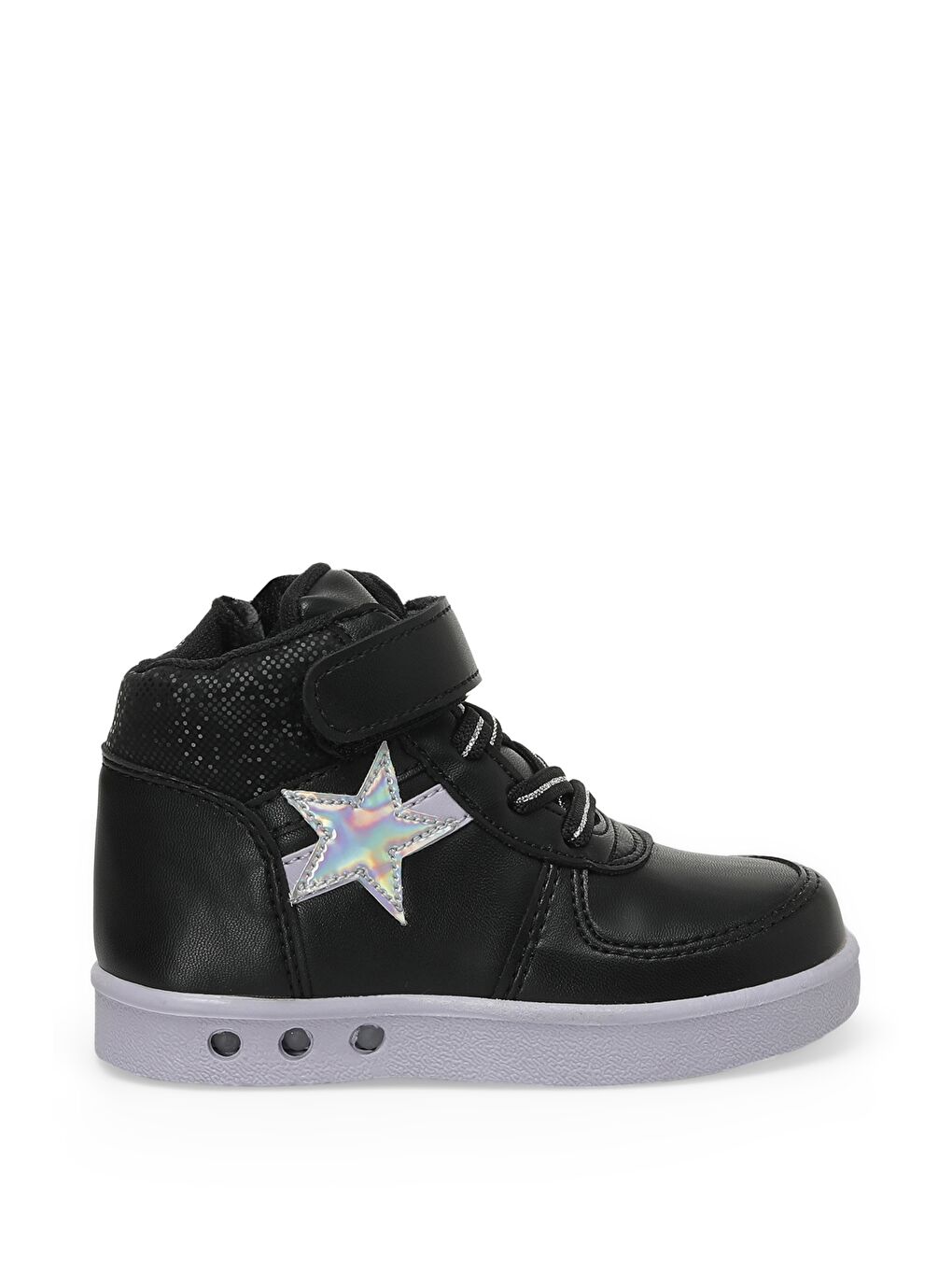 Polaris Siyah 622236.P2PR Siyah Kız Çocuk High Sneaker