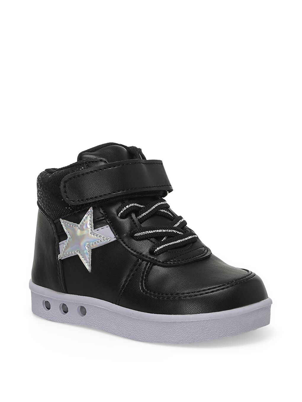 Polaris Siyah 622236.P2PR Siyah Kız Çocuk High Sneaker - 1