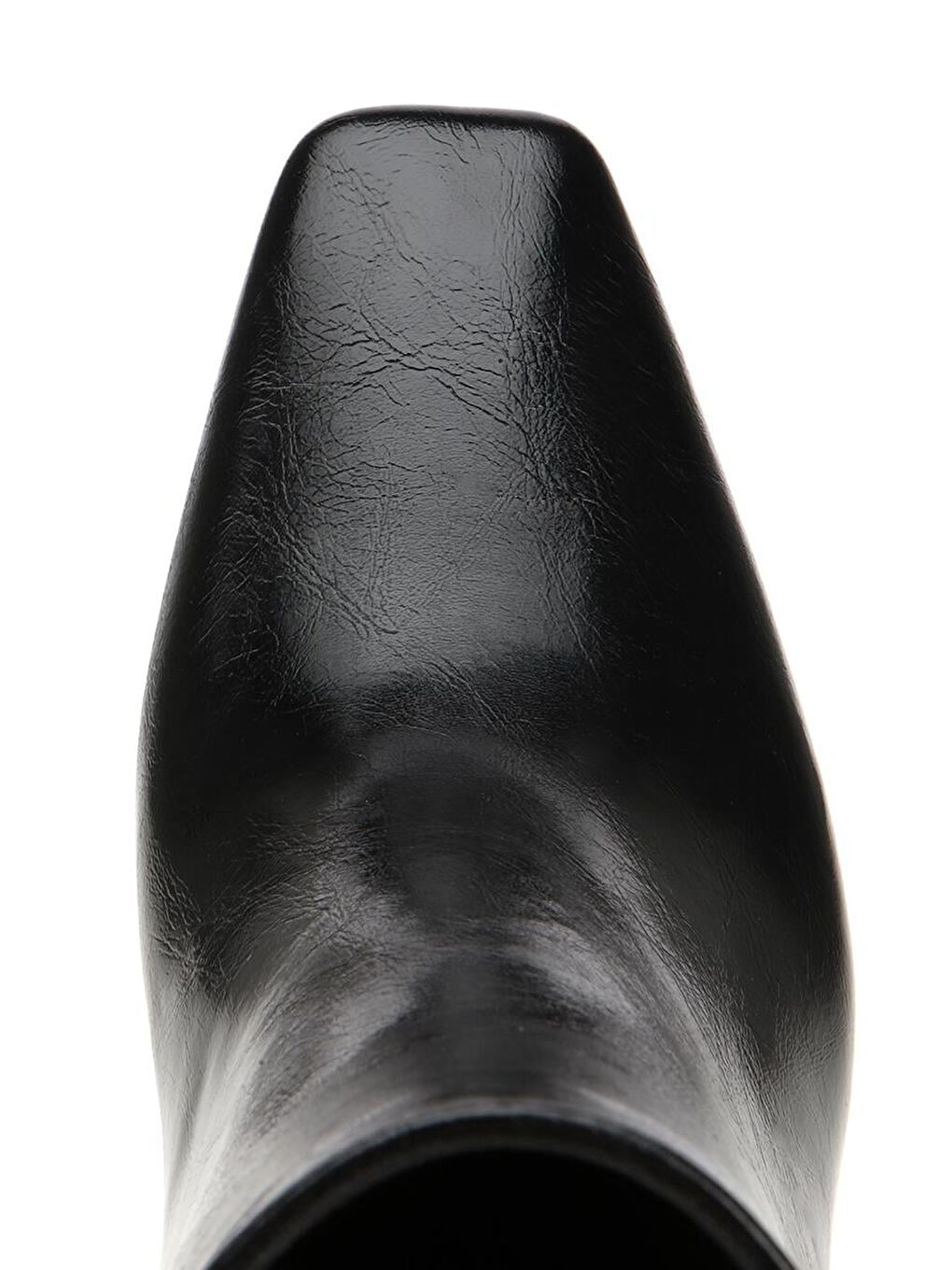 Kadın Siyah Sivri Burunlu Bilekte Topuklu Bot-5