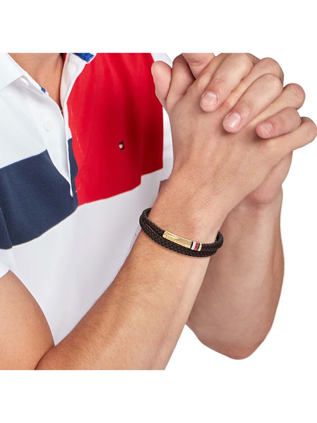 Kahverengi THJ2790551 Erkek Bileklik-1