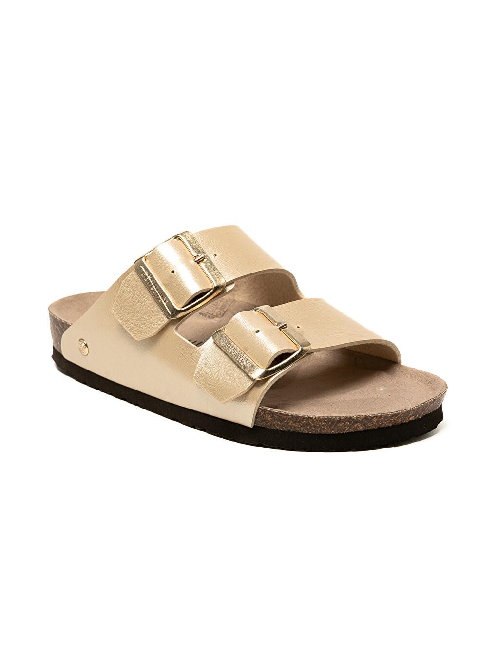 Sarı Kadın Terlik HONOLULU G106203 Shiny Platinium-1