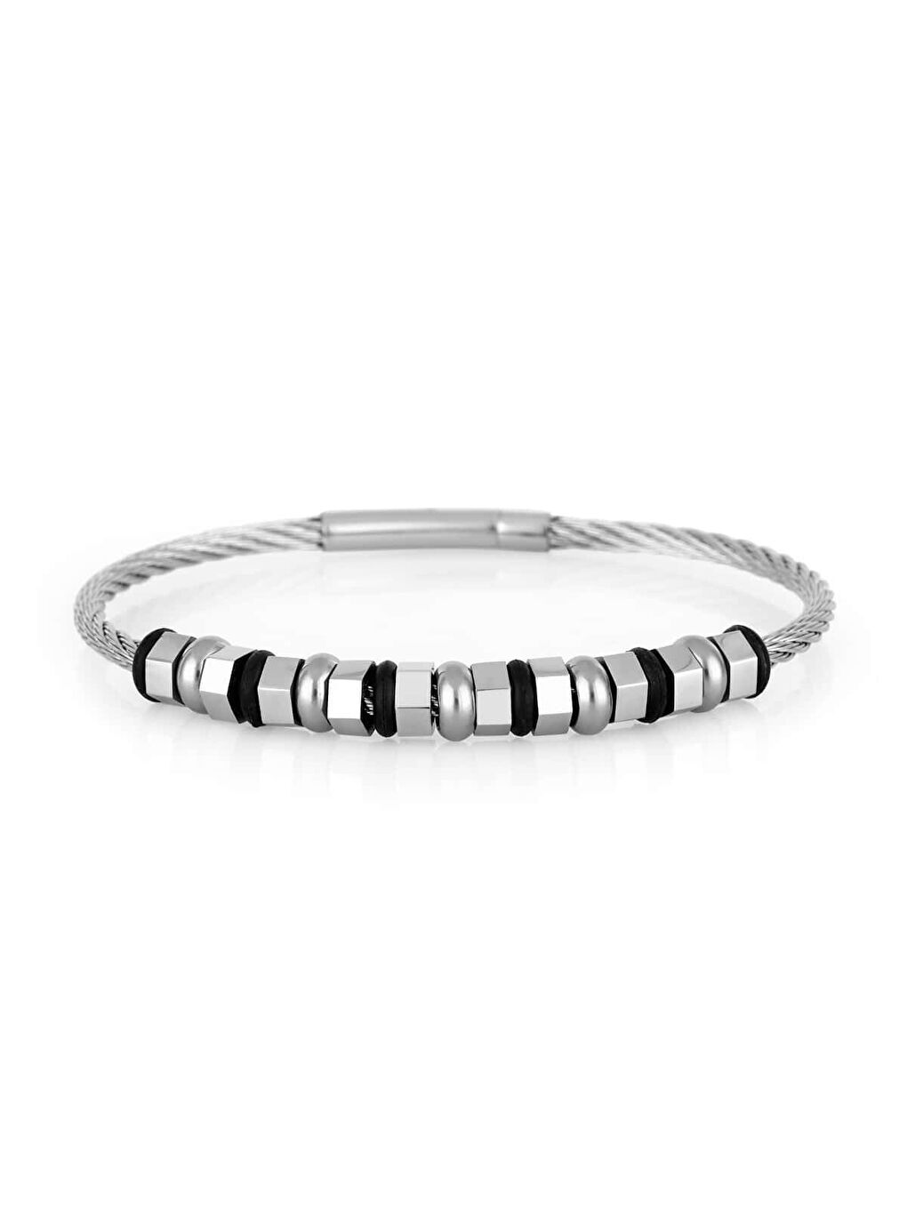 Gri JWEL1104-01 Erkek Bileklik