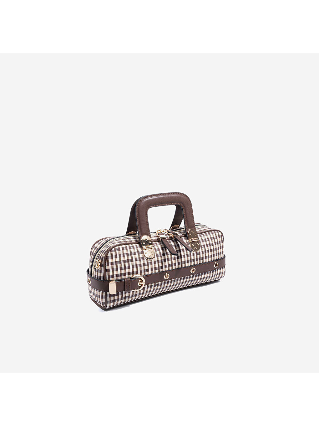 Kahverengi Kadın Omuz Çantası SP1258-M191 SILVER POLO El Çantası Kahve Sarı-Kahve-1