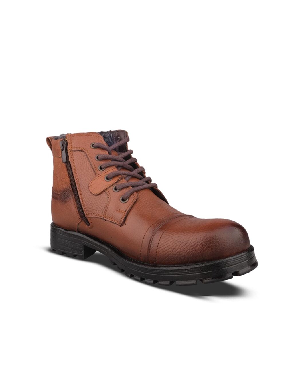 Kahverengi Erkek Günlük Bot - Taba, Hakiki Deri-2