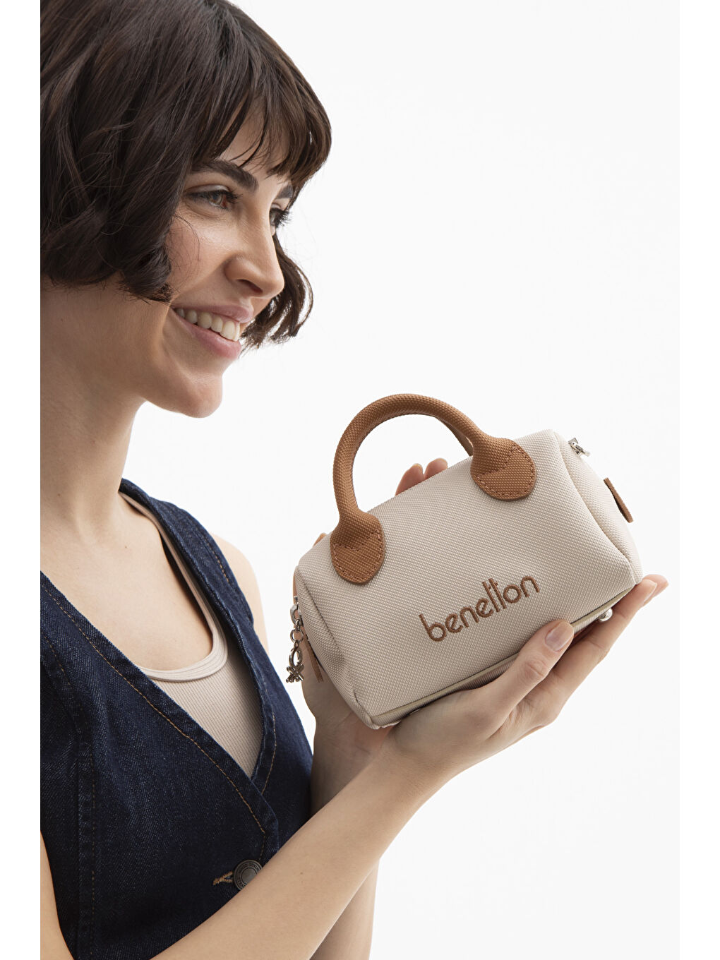 Kadin Çapraz Çanta Bej-Camel BNT1593