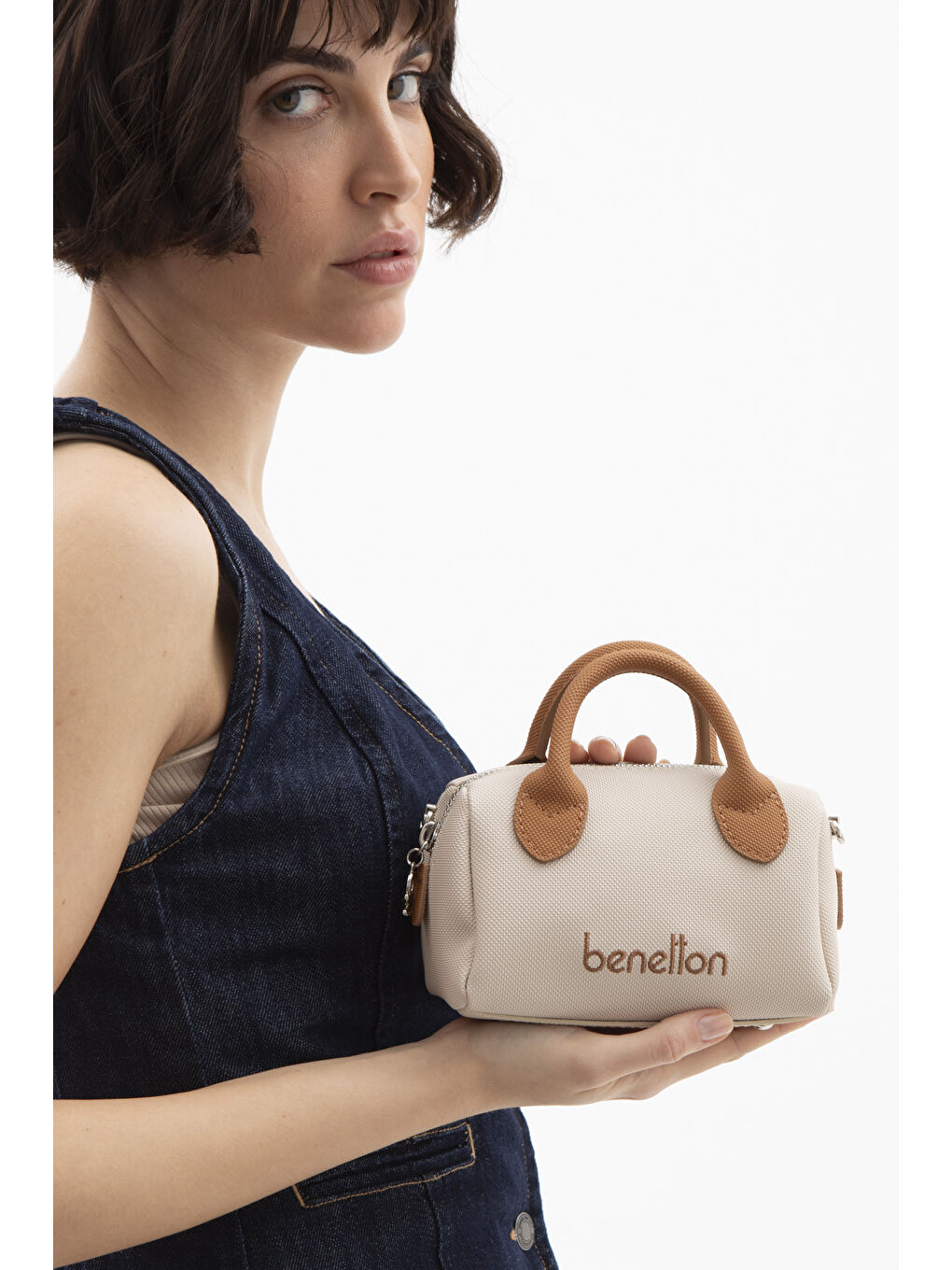 Kadin Çapraz Çanta Bej-Camel BNT1593-1