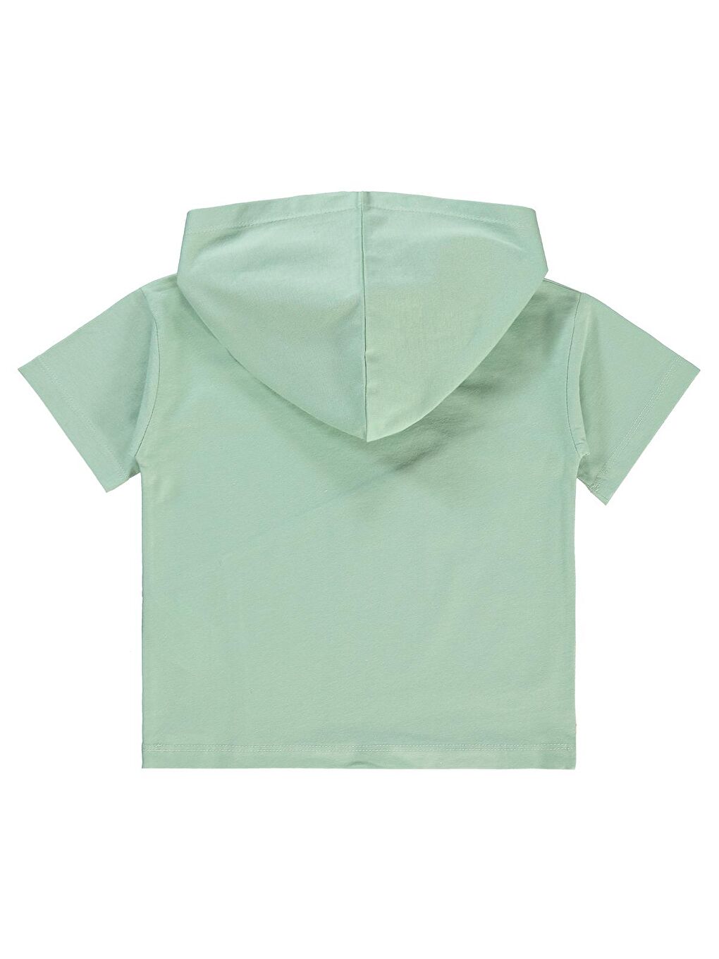 Yeşil Boys Erkek Çocuk Kapüşonlu Tişört 2 5 Yaş Mint-1
